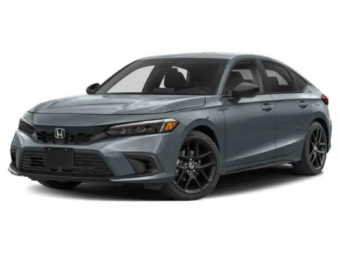 Blue 2022 Honda Civic Hatchback Sport for sale in Des Moines, IA