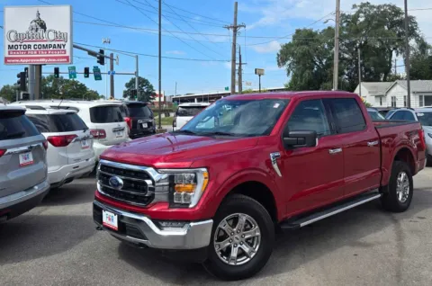 Red 2022 Ford F-150 XLT for sale in Des Moines, IA