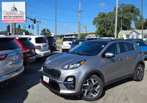 Gray 2022 Kia Sportage EX for sale in Des Moines, IA