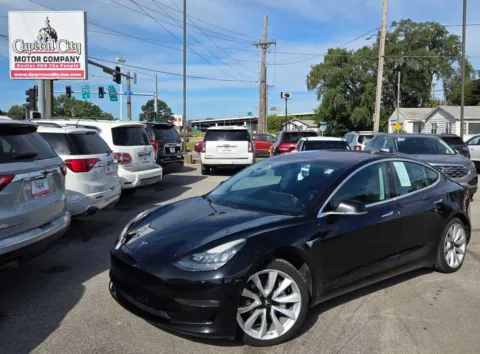 Black 2018 Tesla Model 3 Long Range Battery for sale in Des Moines, IA