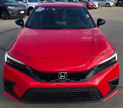 Another view of 2023 Honda Civic Hatchback Sport for sale in Des Moines, IA at Capital City Motor Company