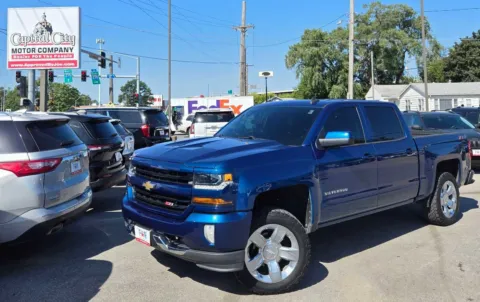 Blue 2018 Chevrolet Silverado 1500 LT for sale in Des Moines, IA