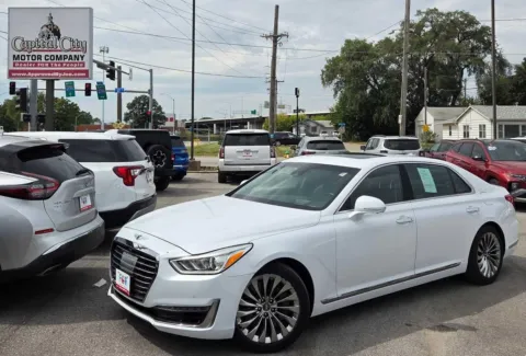White 2017 Genesis G90 3.3T Premium for sale in Des Moines, IA
