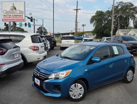 Blue 2022 Mitsubishi Mirage ES for sale in Des Moines, IA