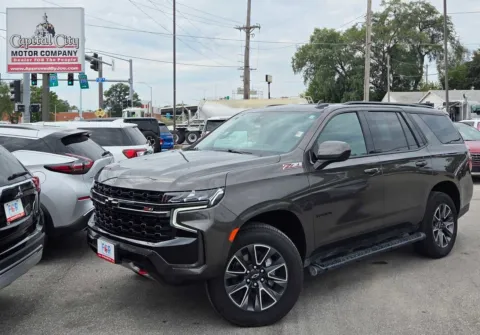 Gray 2021 Chevrolet Tahoe Z71 for sale in Des Moines, IA