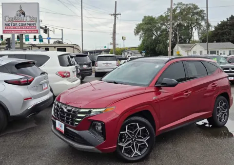 Red 2023 Hyundai Tucson N Line for sale in Des Moines, IA