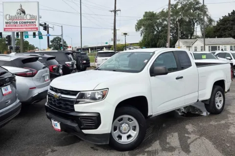 White 2021 Chevrolet Colorado 2WD Work Truck for sale in Des Moines, IA
