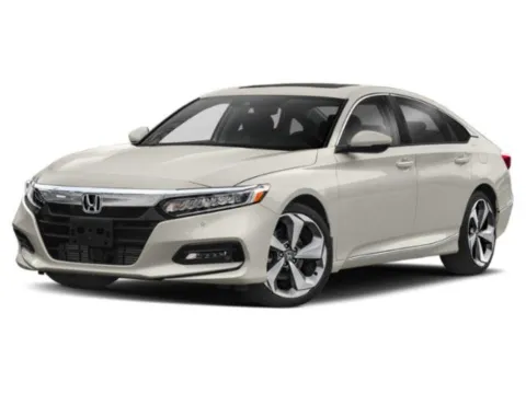 White 2019 Honda Accord Sedan Touring 2.0T for sale in Des Moines, IA