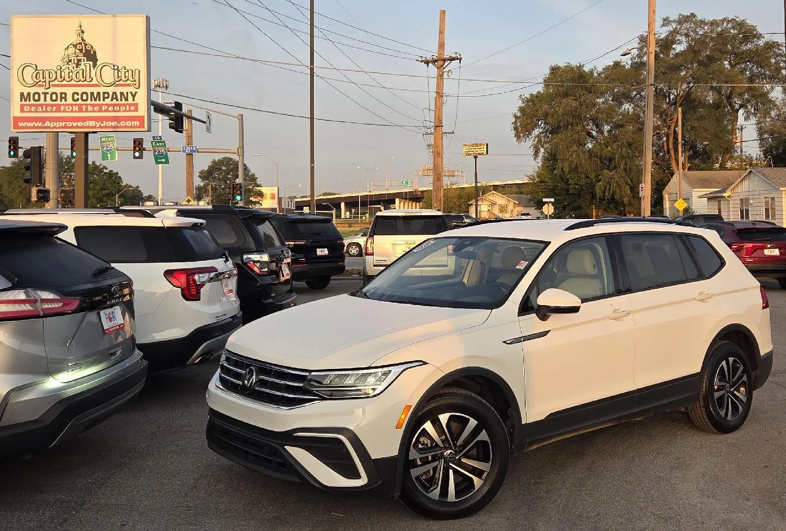 White 2024 Volkswagen Tiguan S for sale in Des Moines, IA