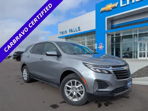 Gray 2024 Chevrolet Equinox LT for sale in Twin Falls, ID