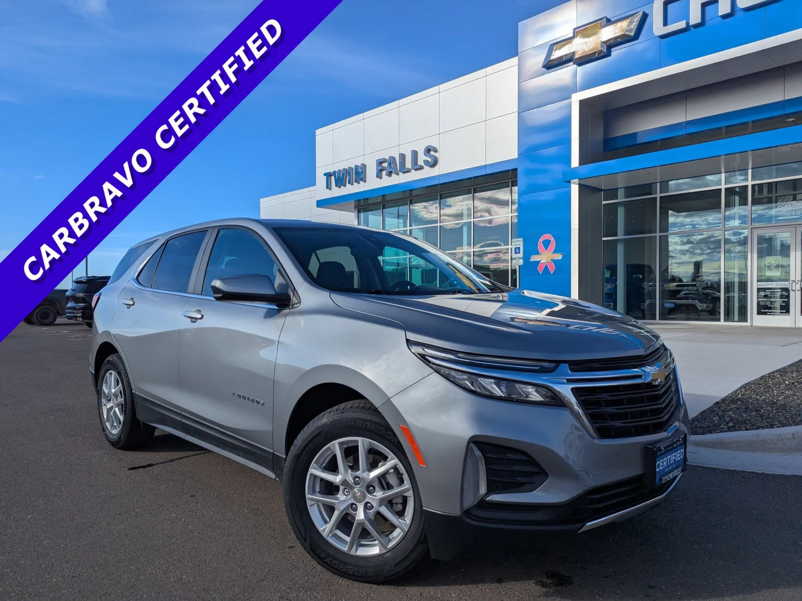 Gray 2024 Chevrolet Equinox LT for sale in Twin Falls, ID