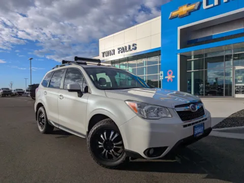 White 2015 Subaru Forester 2.5i Premium for sale in Twin Falls, ID