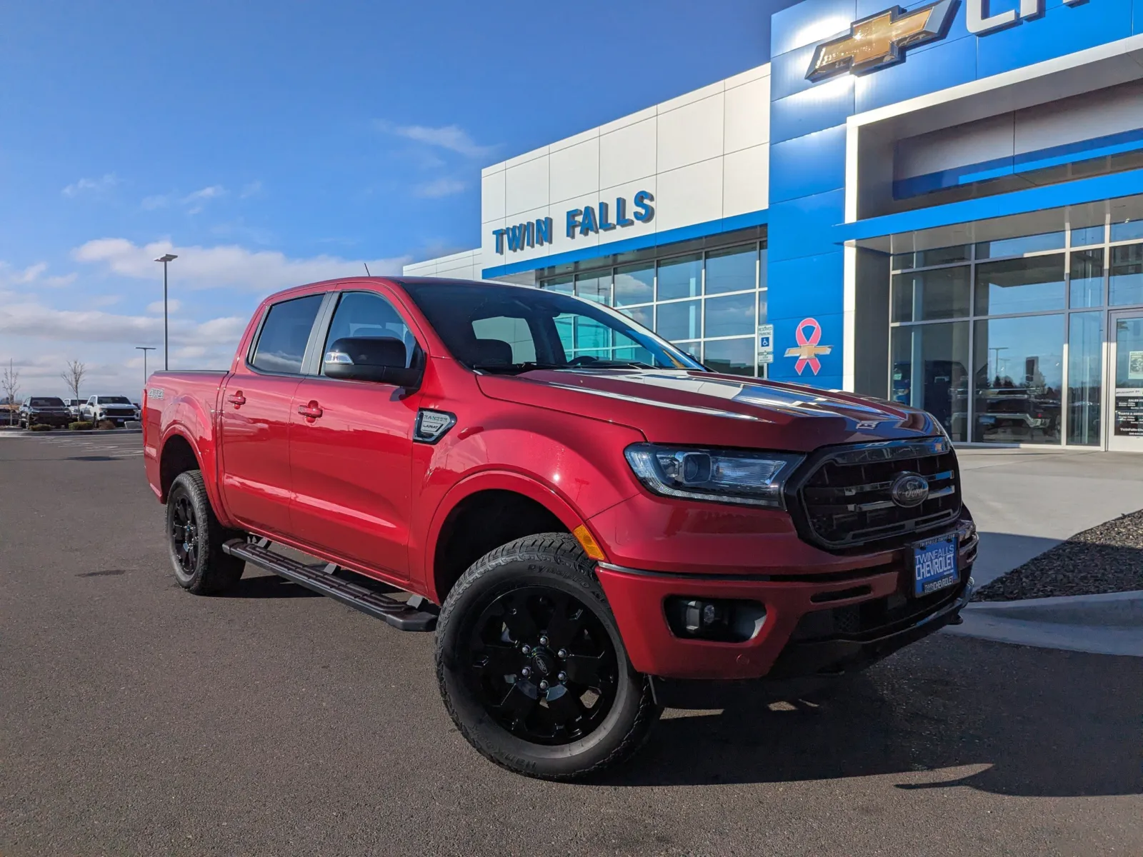 Blue 2021 Ford Ranger LARIAT for sale in Twin Falls, ID