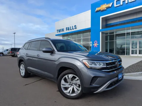 Black 2023 Volkswagen Atlas 3.6L V6 SE w/Technology for sale in Twin Falls, ID