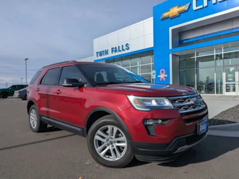 Red 2018 Ford Explorer XLT for sale in Twin Falls, ID