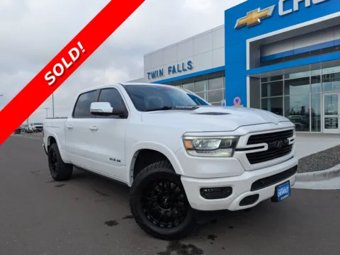 White 2019 Ram 1500 Laramie for sale in Twin Falls, ID