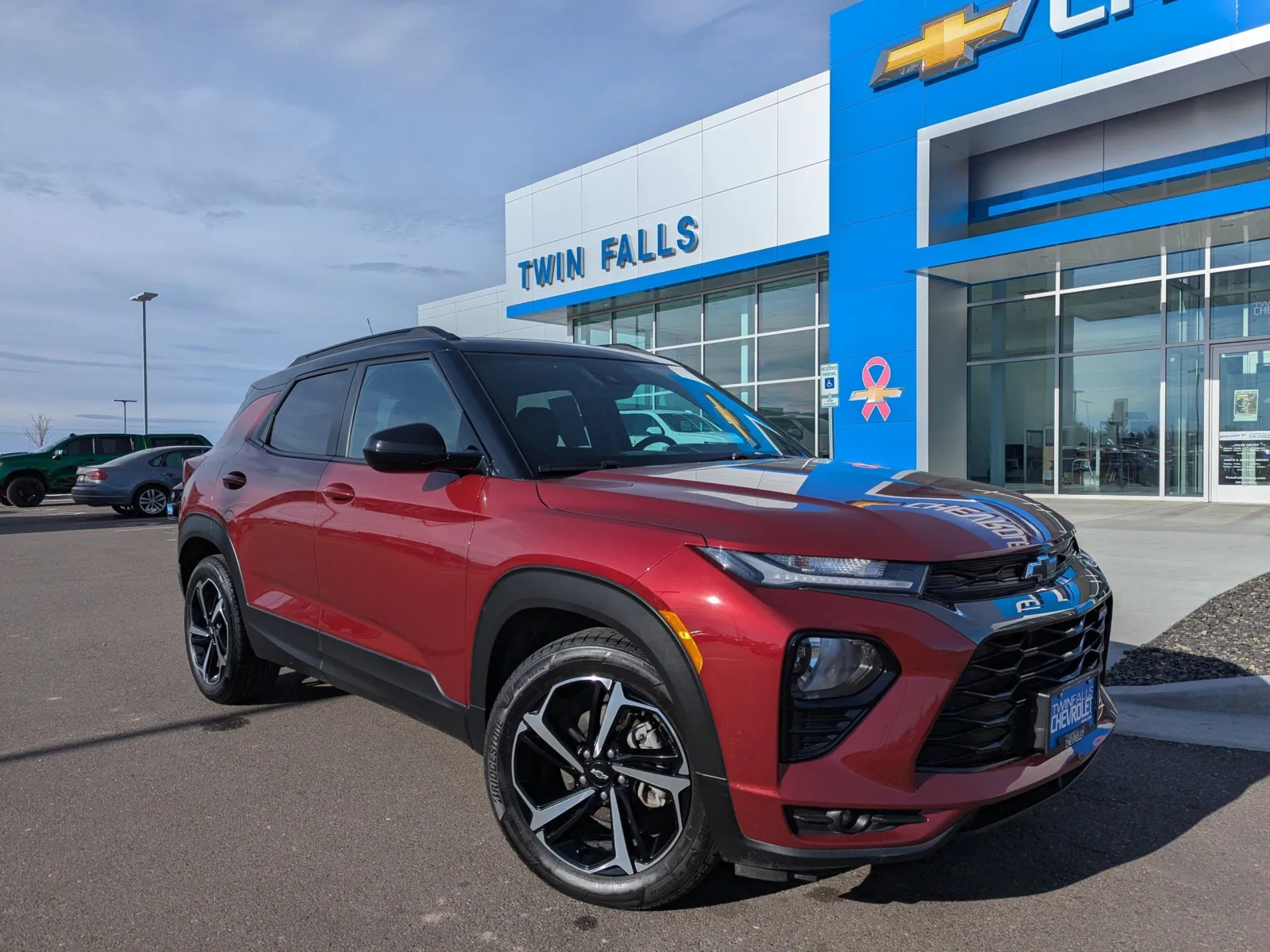 Red 2023 Chevrolet Trailblazer RS for sale in Twin Falls, ID