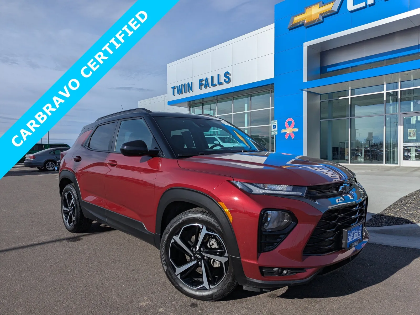 Red 2023 Chevrolet Trailblazer RS for sale in Twin Falls, ID