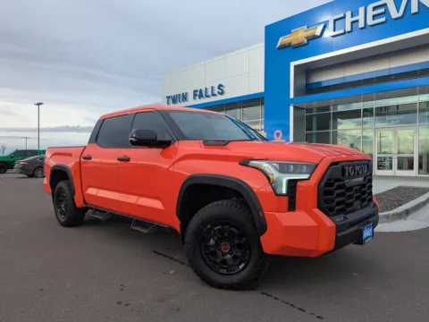 Orange 2022 Toyota Tundra TRD Pro Hybrid for sale in Twin Falls, ID
