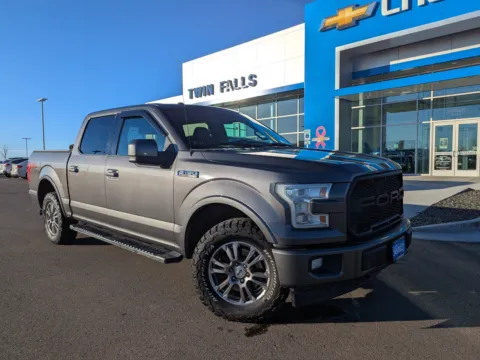 Gray 2015 Ford F-150 Lariat for sale in Twin Falls, ID