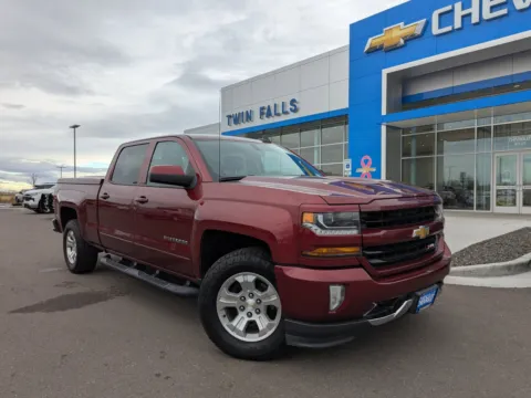 Red 2017 Chevrolet Silverado 1500 LT for sale in Twin Falls, ID