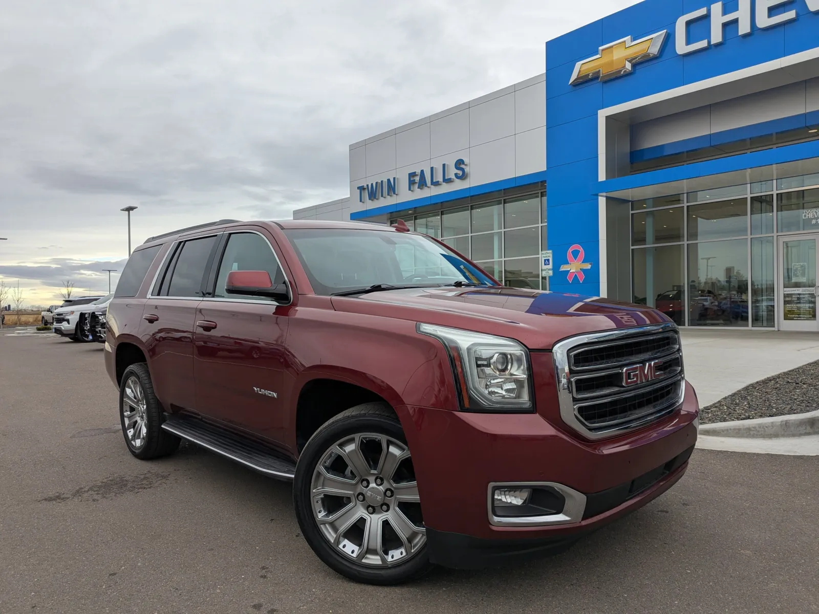 Red 2019 GMC Yukon SLE for sale in Twin Falls, ID