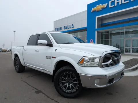 White 2016 Ram 1500 Longhorn Limited for sale in Twin Falls, ID