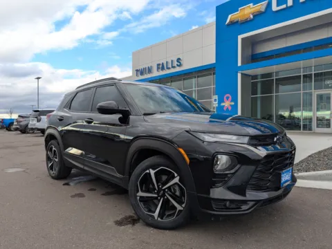 Black 2022 Chevrolet Trailblazer RS for sale in Twin Falls, ID