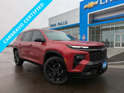 Red 2024 Chevrolet Traverse AWD RS for sale in Twin Falls, ID