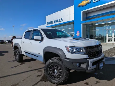 White 2022 Chevrolet Colorado 4WD ZR2 Bison for sale in Twin Falls, ID