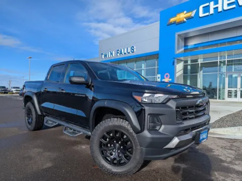 Black 2023 Chevrolet Colorado 4WD Trail Boss for sale in Twin Falls, ID