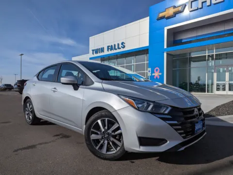 Silver 2024 Nissan Versa SV for sale in Twin Falls, ID