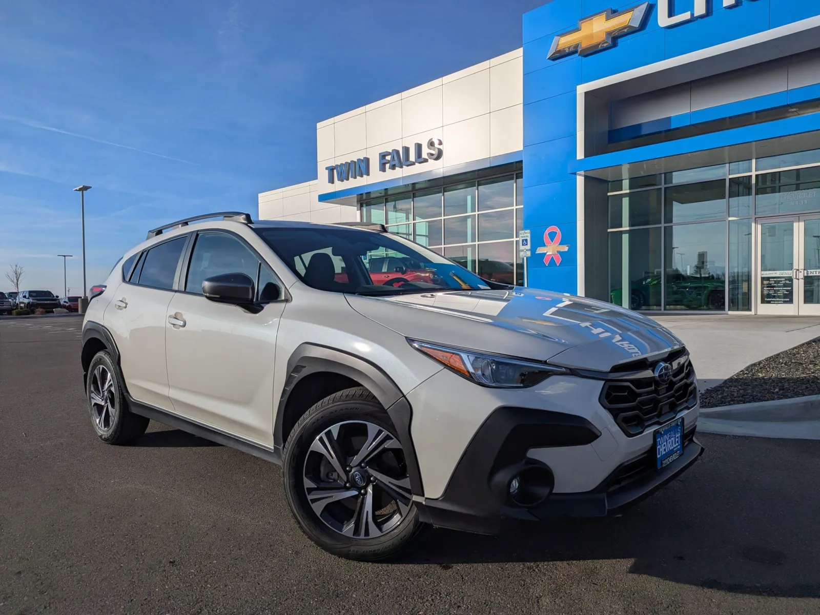 White 2024 Subaru Crosstrek Premium for sale in Twin Falls, ID