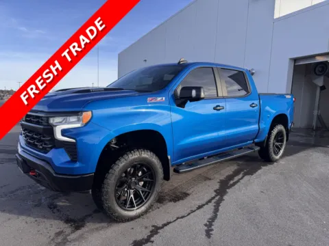 Blue 2022 Chevrolet Silverado 1500 LT Trail Boss for sale in Twin Falls, ID