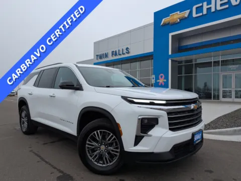 White 2024 Chevrolet Traverse FWD LT for sale in Twin Falls, ID