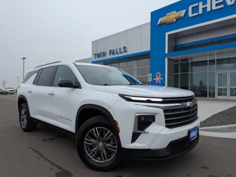 White 2024 Chevrolet Traverse FWD LT for sale in Twin Falls, ID