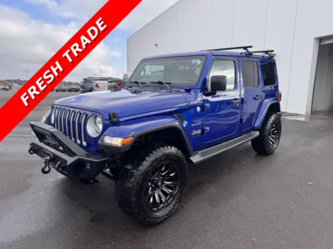 Blue 2020 Jeep Wrangler Unlimited Sahara for sale in Twin Falls, ID