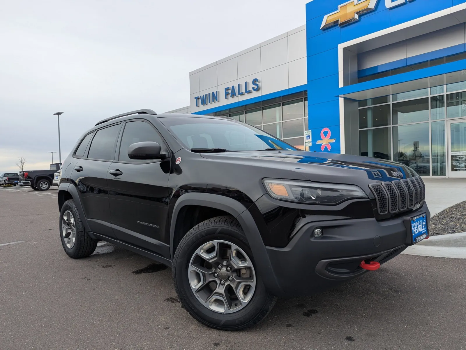 Black 2020 Jeep Cherokee Trailhawk for sale in Twin Falls, ID