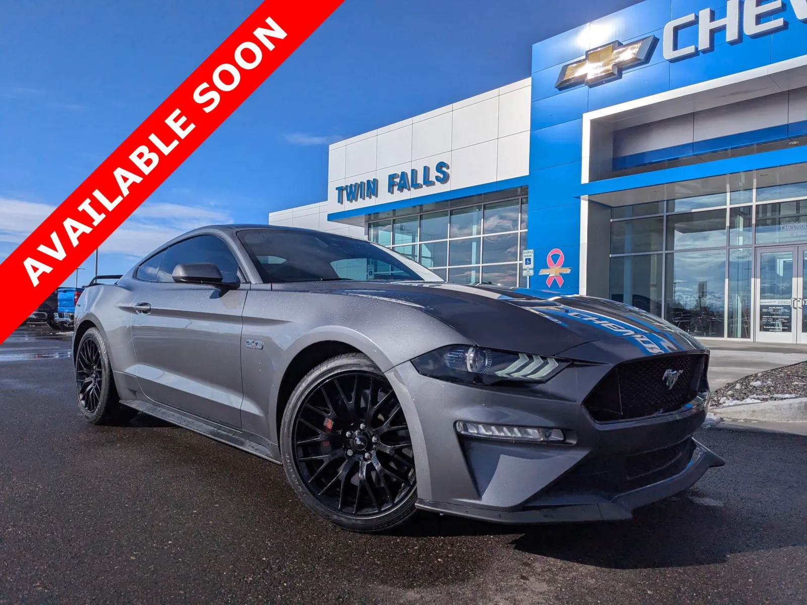 Blue 2021 Ford Mustang GT Premium for sale in Twin Falls, ID