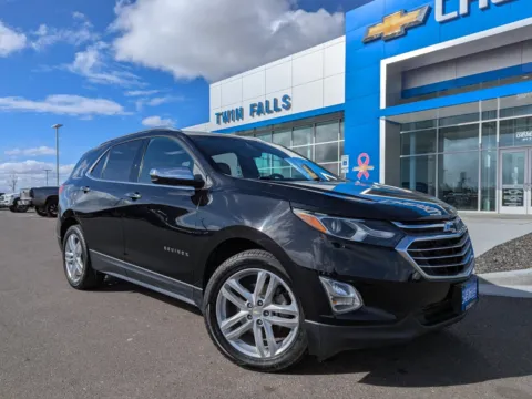 Black 2018 Chevrolet Equinox Premier for sale in Twin Falls, ID