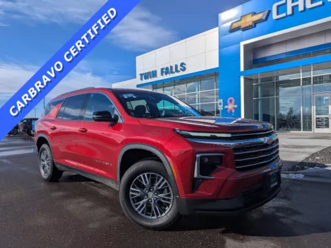 Red 2025 Chevrolet Traverse FWD LT for sale in Twin Falls, ID