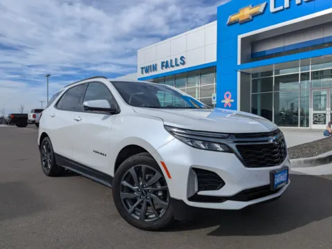 White 2022 Chevrolet Equinox RS for sale in Twin Falls, ID