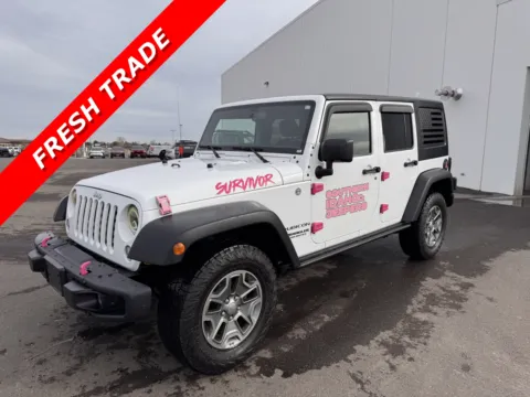 White 2015 Jeep Wrangler Unlimited Rubicon for sale in Twin Falls, ID