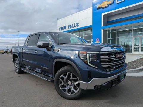 Blue 2023 GMC Sierra 1500 SLT for sale in Twin Falls, ID