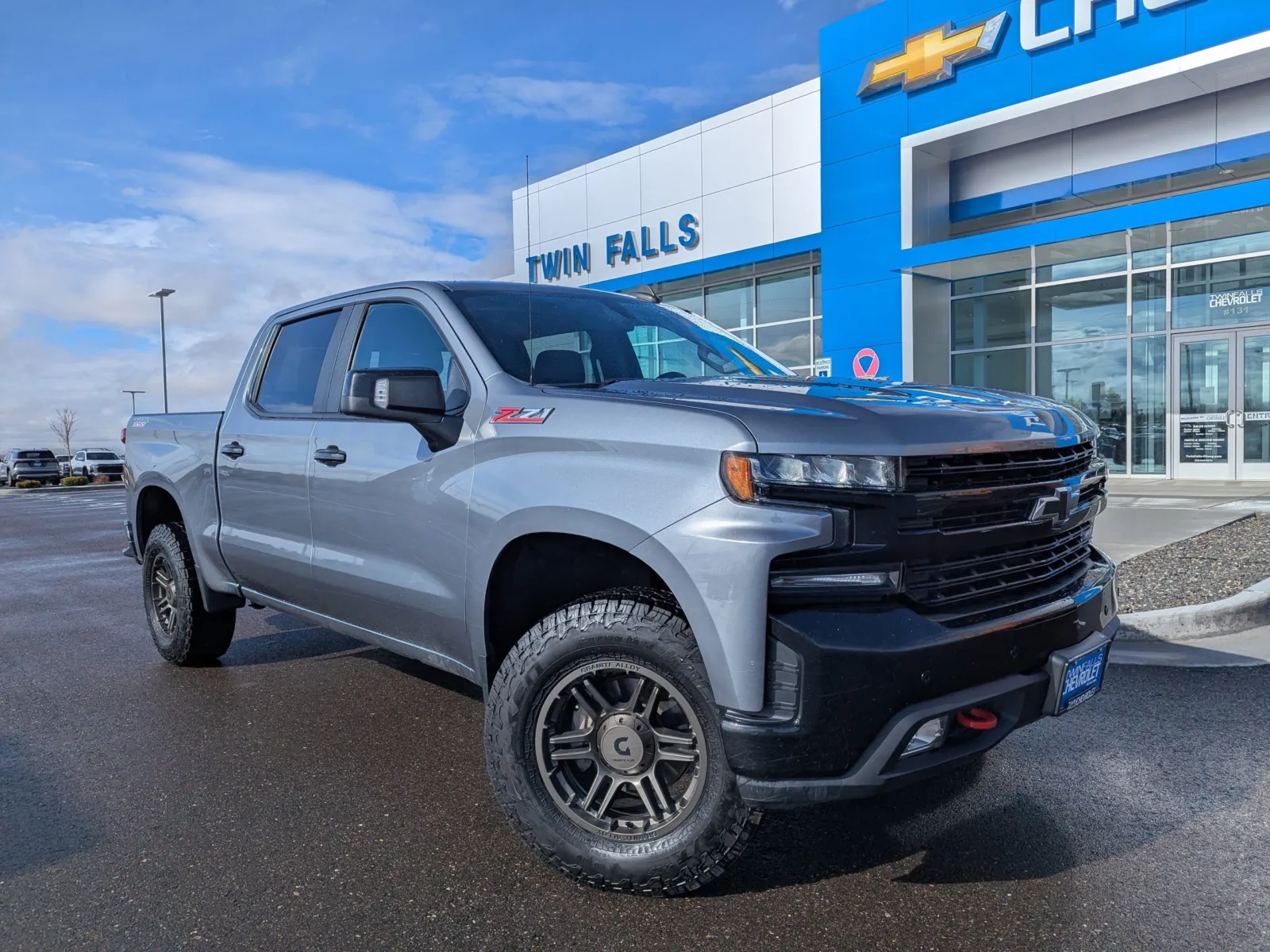 Gray 2020 Chevrolet Silverado 1500 LT Trail Boss for sale in Twin Falls, ID