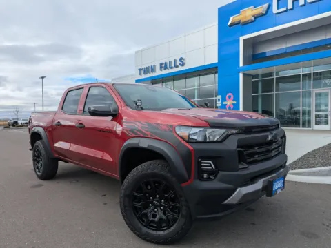Red 2025 Chevrolet Colorado 4WD Trail Boss for sale in Twin Falls, ID