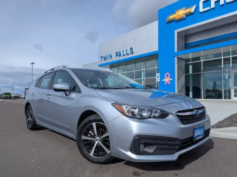 Silver 2022 Subaru Impreza Premium for sale in Twin Falls, ID