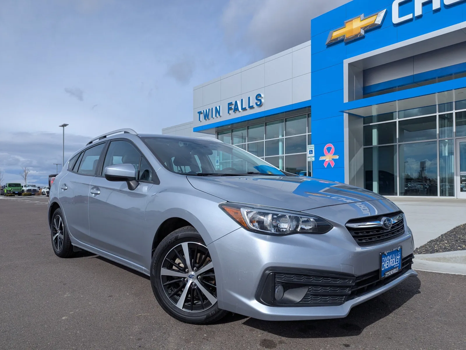 Silver 2022 Subaru Impreza Premium for sale in Twin Falls, ID