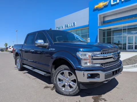 Blue 2019 Ford F-150 LARIAT for sale in Twin Falls, ID