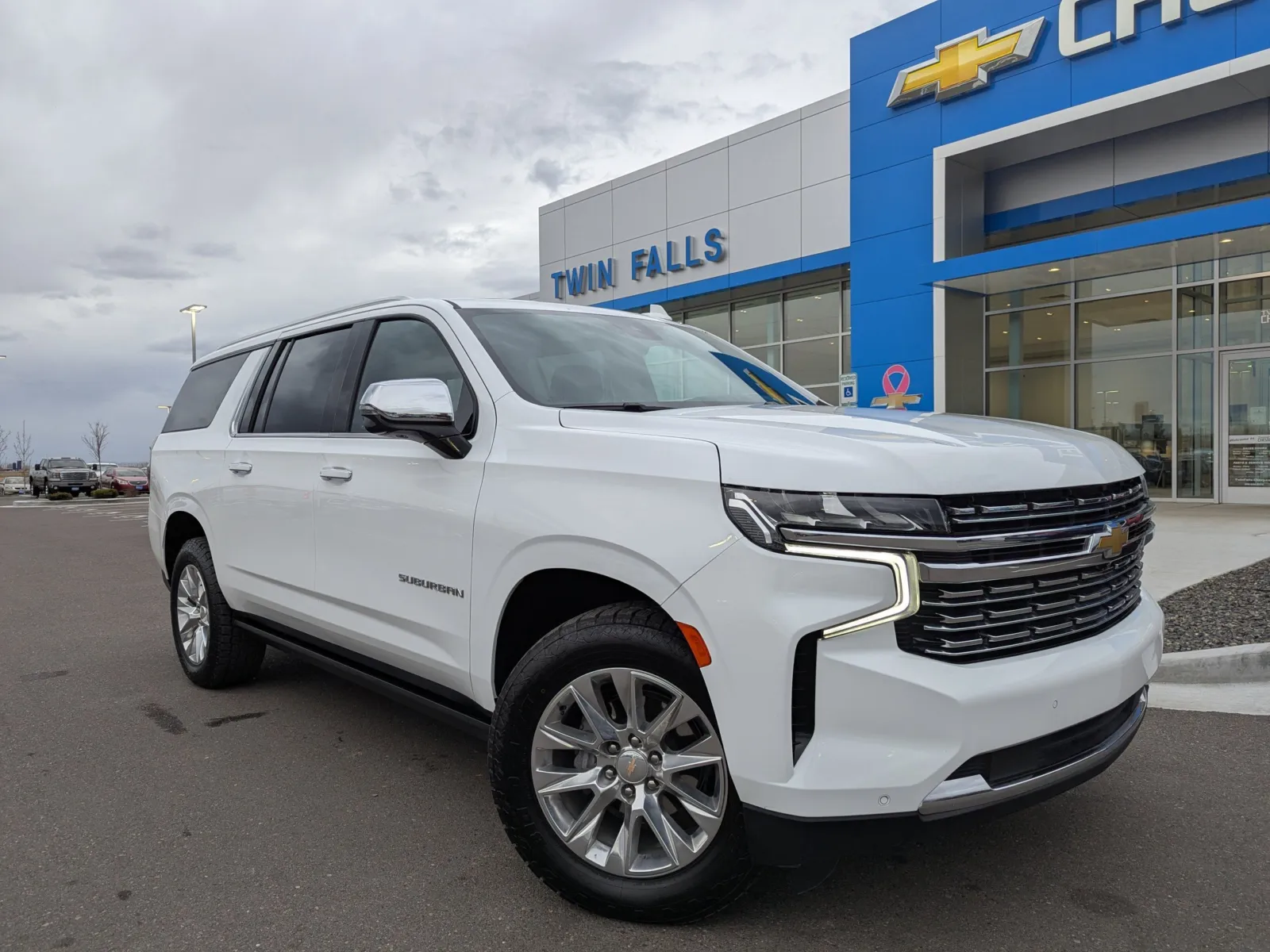 White 2023 Chevrolet Suburban Premier for sale in Twin Falls, ID